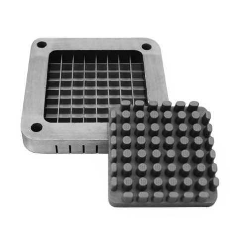 3/8" Cutting Blade And Push Plate for French Fry Cutter # 825