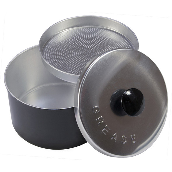 Grease Strainer & Canister with Lid