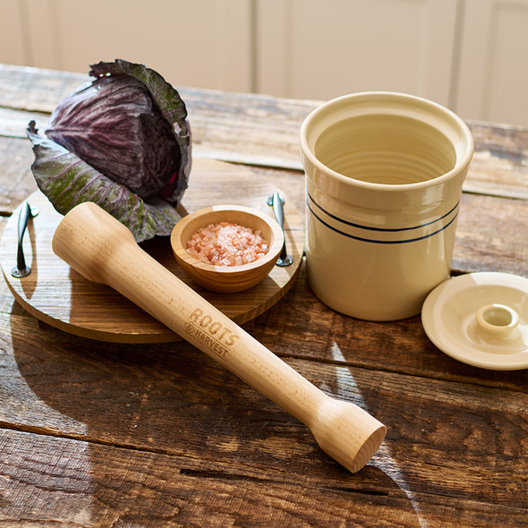 Wooden Cabbage Stomper