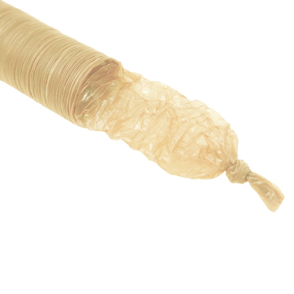 Clear Smoked Casing Tied End