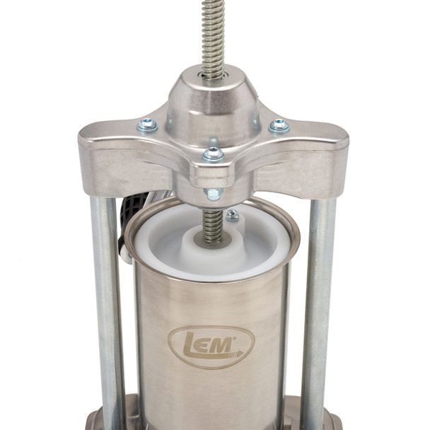 MightyBite® 5 lb. Stuffer With Plastic Stuffing Tubes Top