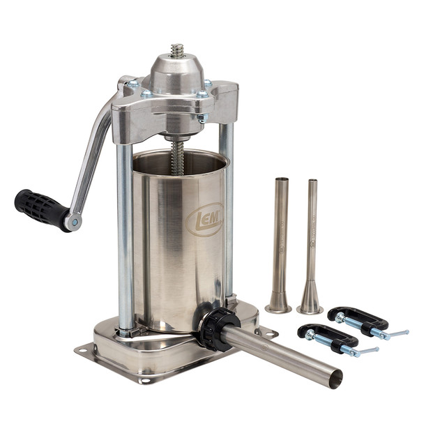 MightyBite® 5 lb. Stuffer With Stainless Steel Stuffing Tubes