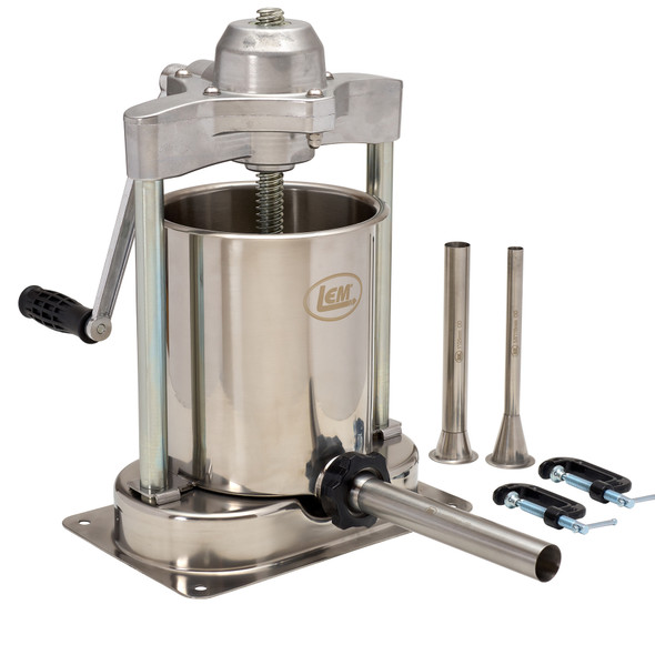 MightyBite® 15 lb. Stuffer With Stainless Steel Stuffing Tubes