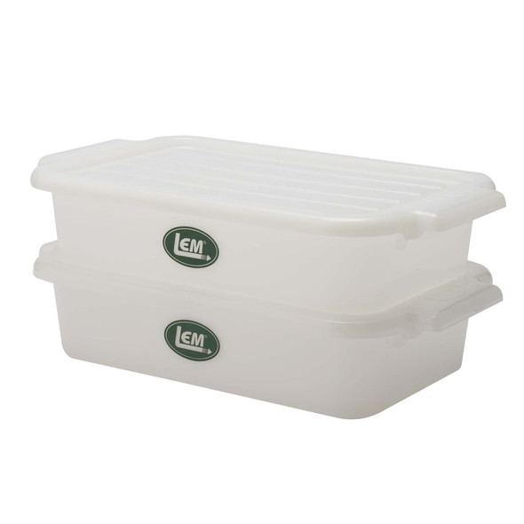 LEM Mini Meat Lug Stacked With Other LEM Mini Meat Lug