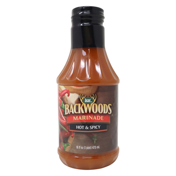 Backwoods® Hot & Spicy Marinade Bottle