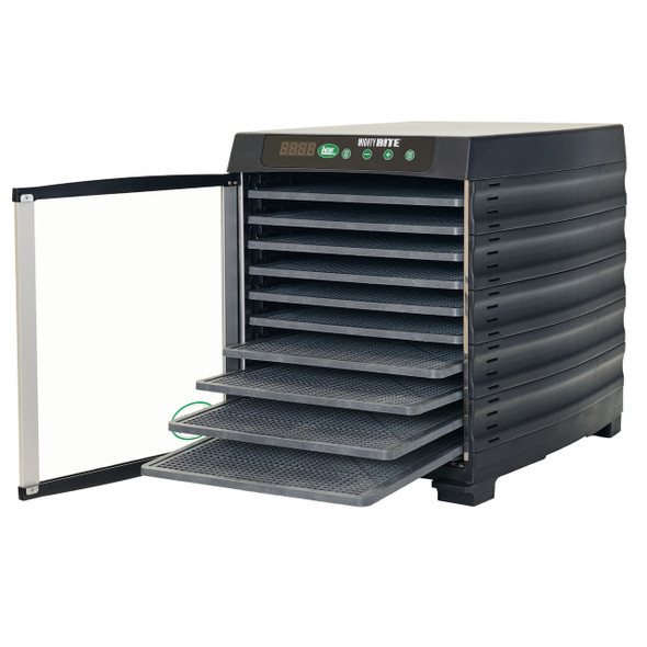 MightyBite® 10-Tray Dehydrator Facing Left