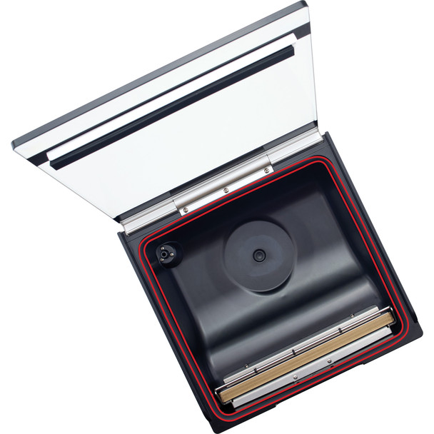 Outline of a chamber sealer gasket inside of the chamber sealer