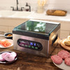 MaxVac® Pro Chamber Vacuum Sealer Sealing Hamburgers