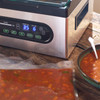 MaxVac® Pro Chamber Vacuum Sealer Sealing Vegetable Soup