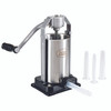 5 lb. Vertical Sausage Stuffer with Plastic Stuffing Tubes right facing