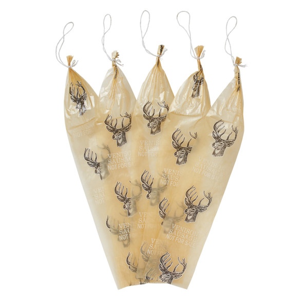 #2-1/2 x 20" Clear Printed Fibrous Casings