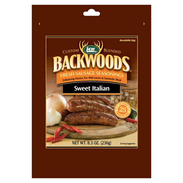 Backwoods® Sweet Italian Sausage Seasoning 25lb Front