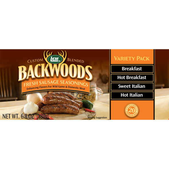 Backwoods® Fresh Sausage Seasoning Variety Pack