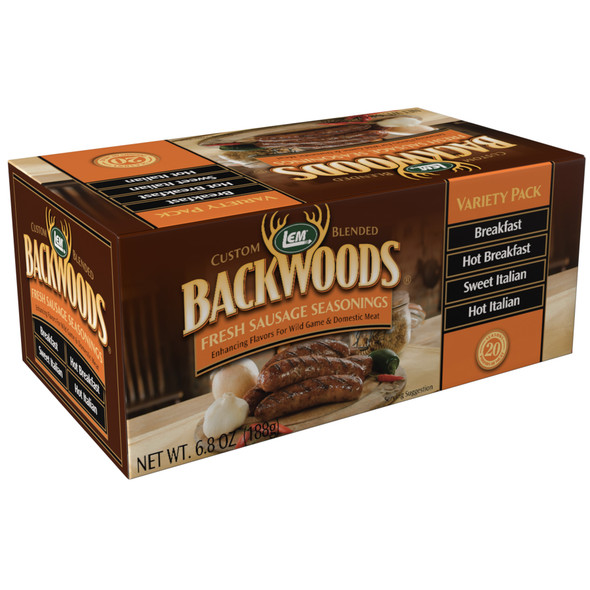 Backwoods® Fresh Sausage Seasoning Variety Pack