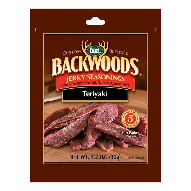 Backwoods® Teriyaki Jerky Seasoning 25lb Front