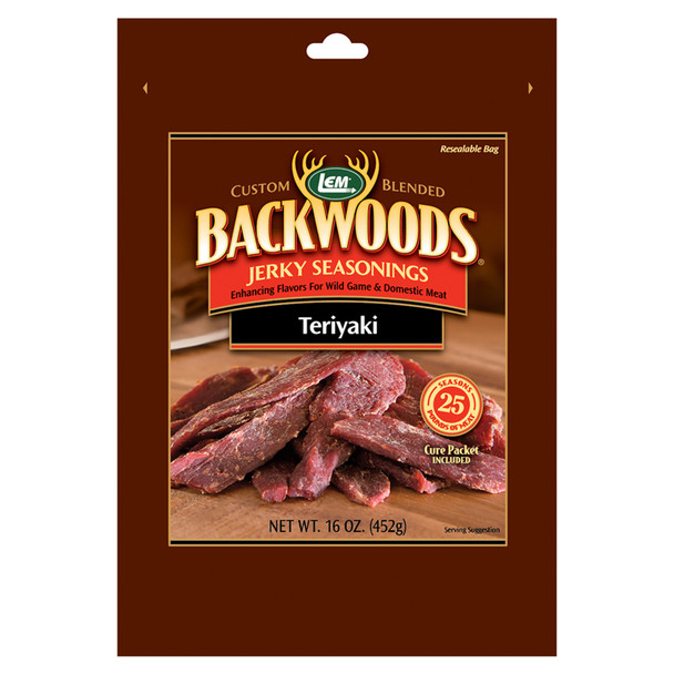 Backwoods® Teriyaki Jerky Seasoning 5lb Front