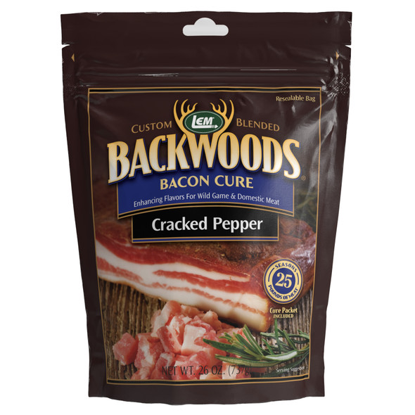 Backwoods® Cracked Pepper Bacon Cure