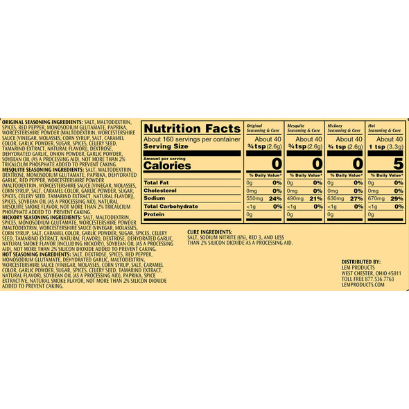 Backwoods® Jerky Seasoning Variety Packs Seasoning Back