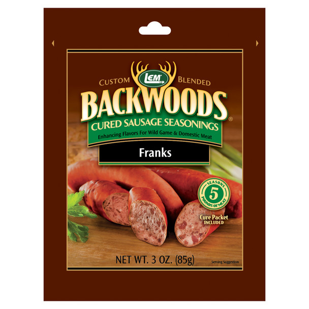 Backwoods® Franks Seasoning Front