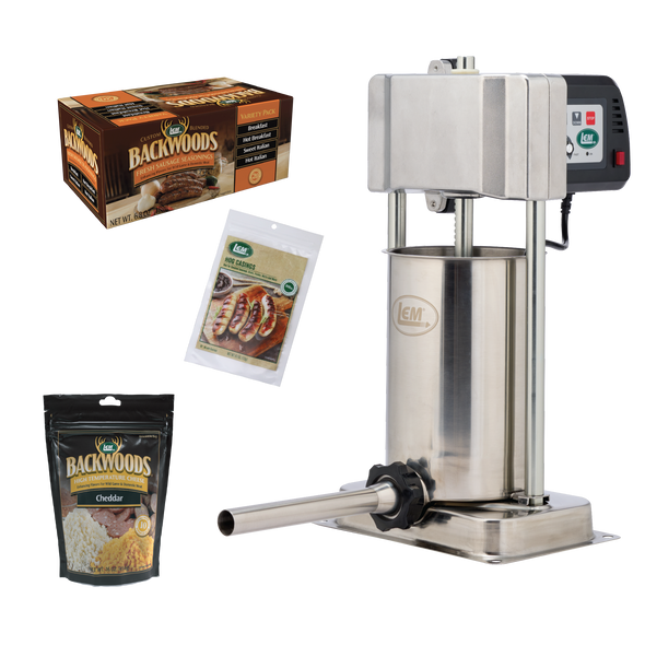 Motorized Sausage Stuffer Bundle